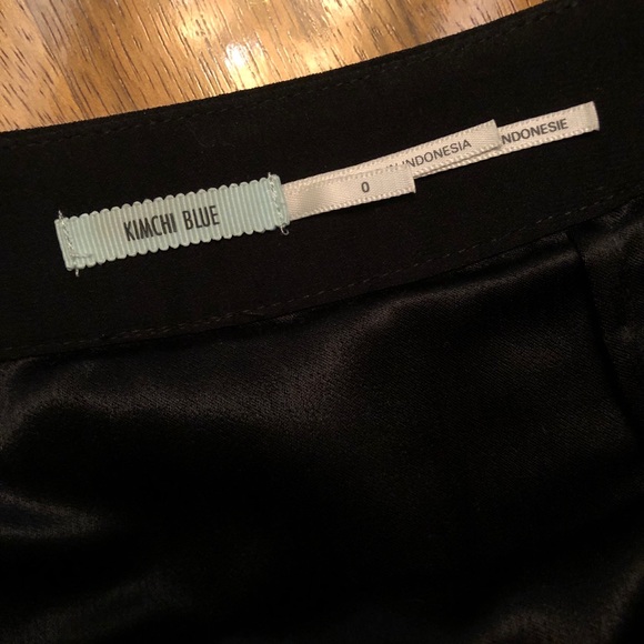 Kimchi Blue Skirt with Floral Embellishment - Picture 3 of 3